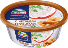 Творожный сыр Hochland с лесными грибами